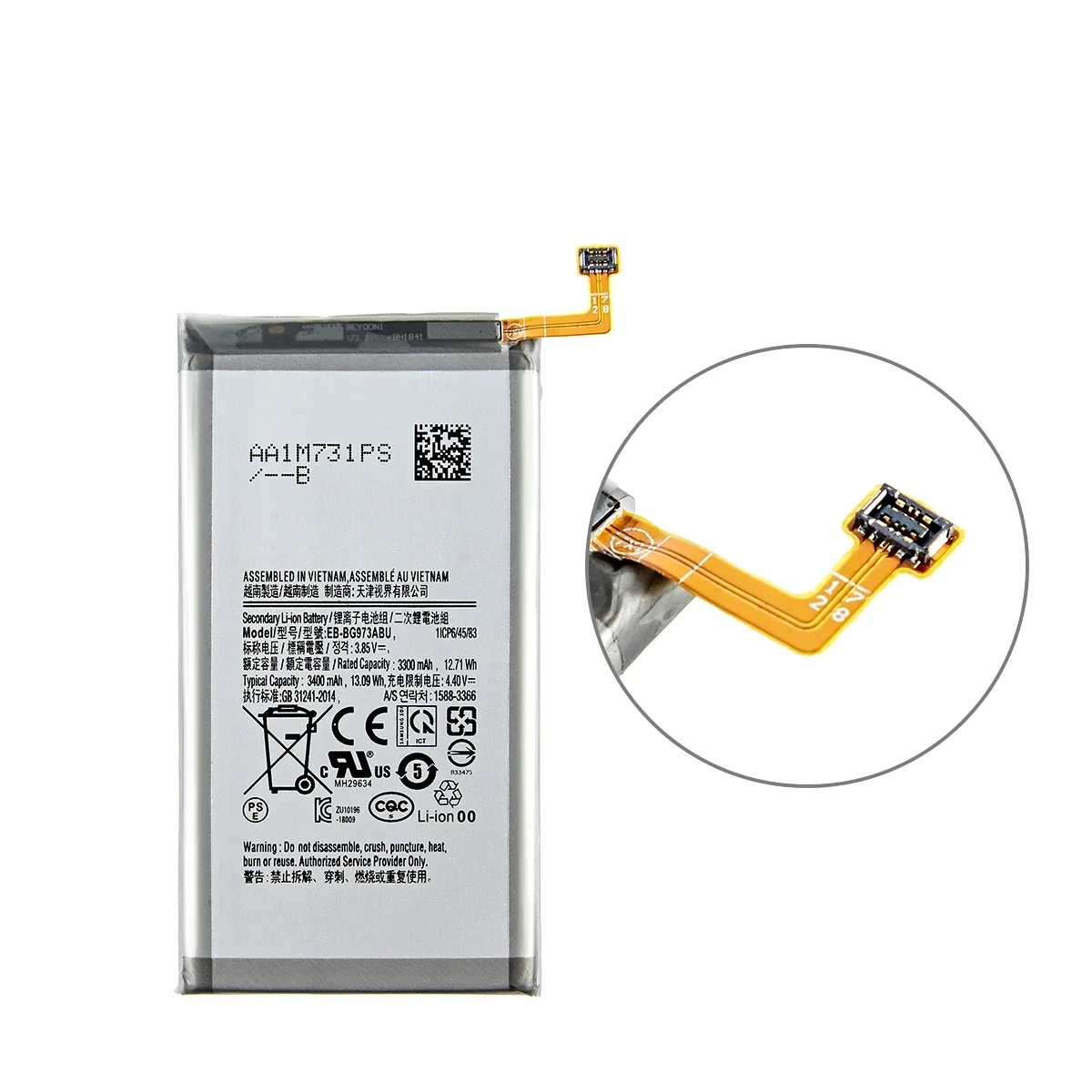 Совершенно новый телефон, аккумулятор 3400 мАч для Samsung Galaxy S10, S10 X, EB-BG973ABU G973F, G973U, G973W, SM-G9730 + Инструменты