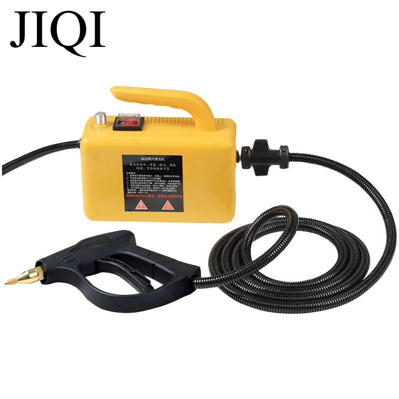 JIQI – Machine de nettoyage Mobile haute température et haute pression, nettoyeur à vapeur, pompage automatique, stérilisation, désinfecteur 2600W 1.8M