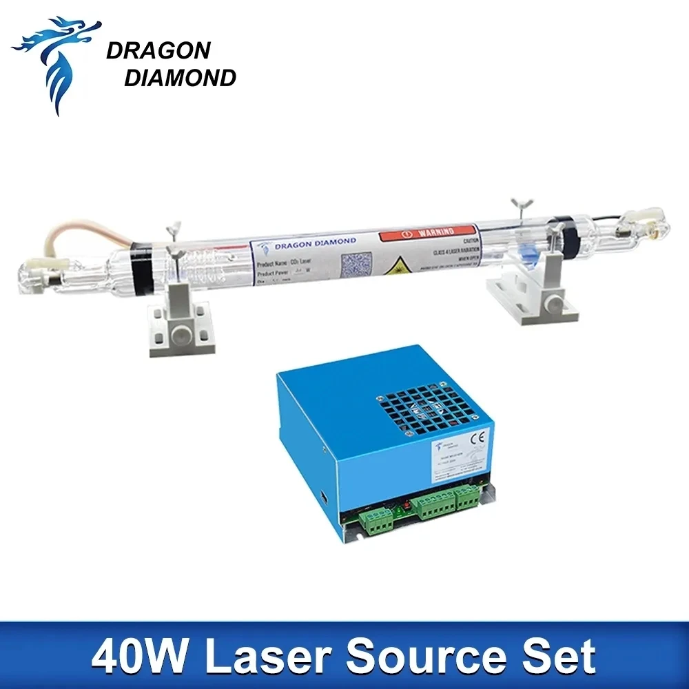 Co2 40W Laser Ống 40W Laser Công Suất Cung Cấp Nguồn Của Tôi Series 110V/220V Cho Co2 chữ Khắc Laser Và Cắt