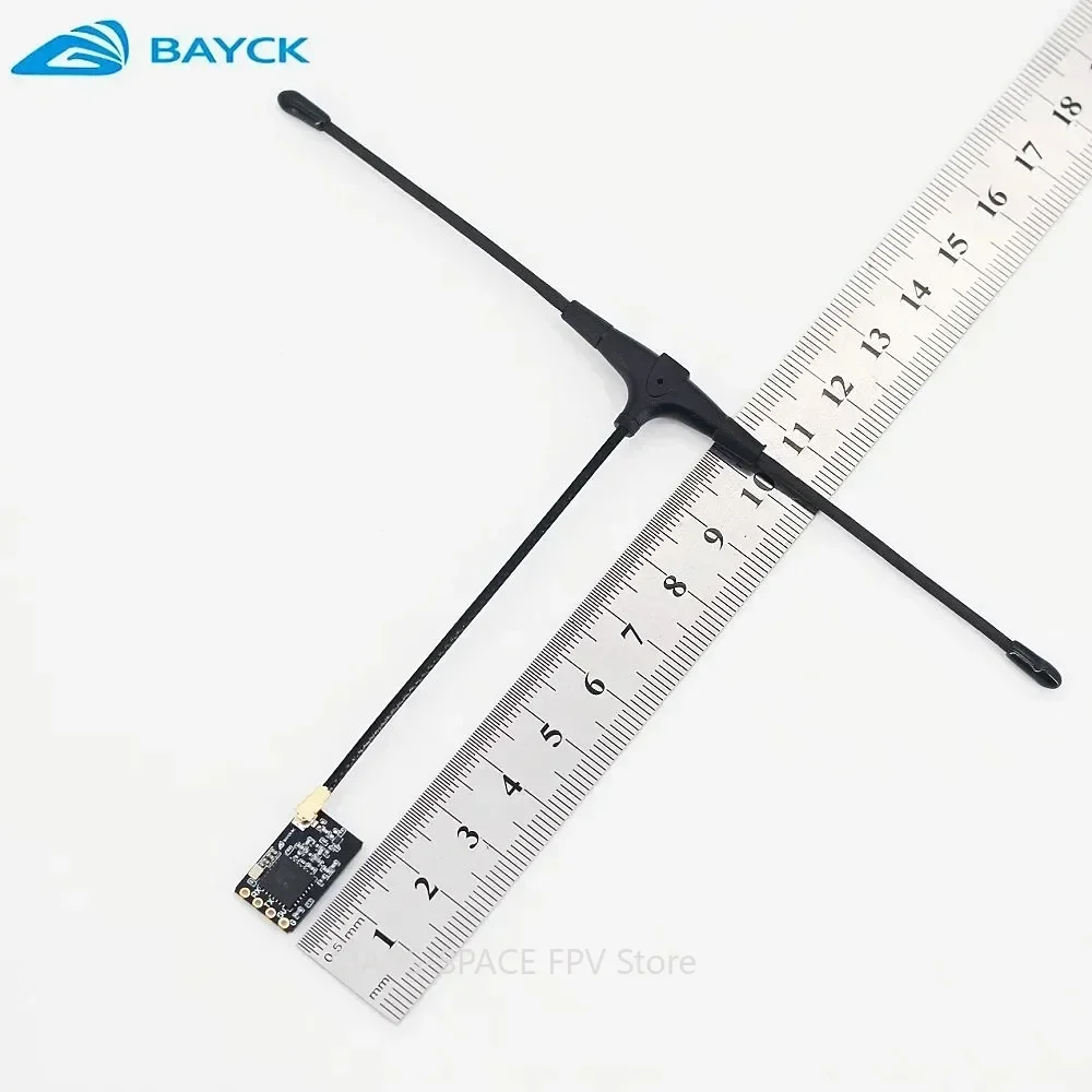 10 шт. BAYCK ELRS 915 МГц/2,4 ГГц NANO ExpressLRS приемник с антенной типа T, поддержка Wi-Fi, обновление для RC FPV, запчасти для дронов