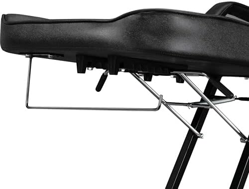 Massage Salon Tattoo Chair Esthetician Bed with Hydraulic Stool,Multi-Purpose 3-Section Facial Bed Table, Adjustable Be