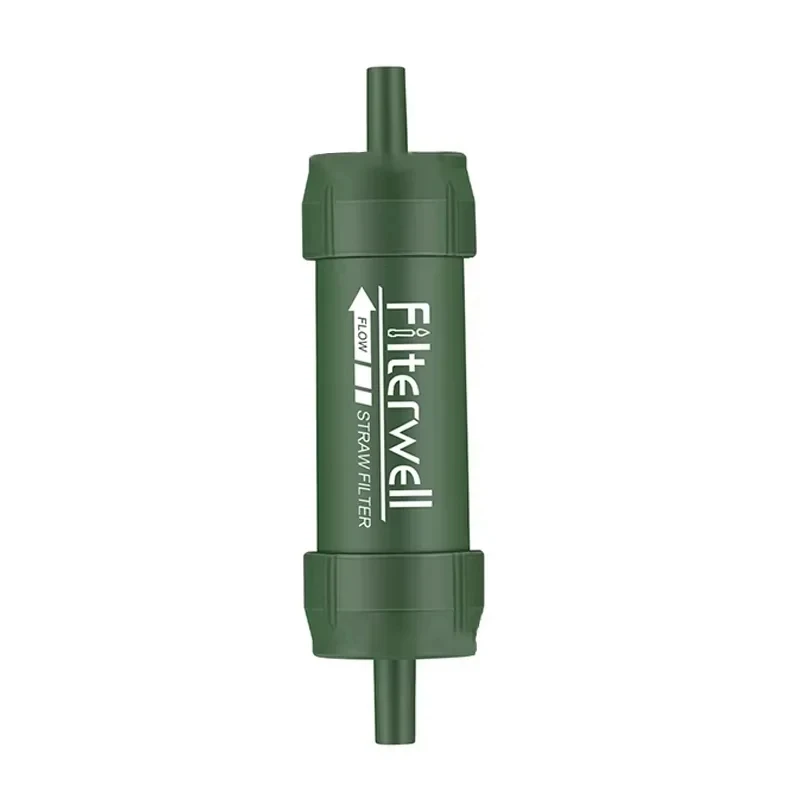 Outdoor Water Filter Straw Mini Camping Purification Portable Hiking Hiking Water Purifier Water Filter Straw Emergency Supplies