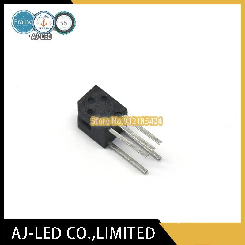 10pcs/lot RPI-1133 Transmissive through-beam photoelectric switch Photointerrupter Groove sensor, Groove pitch width 1.1mm