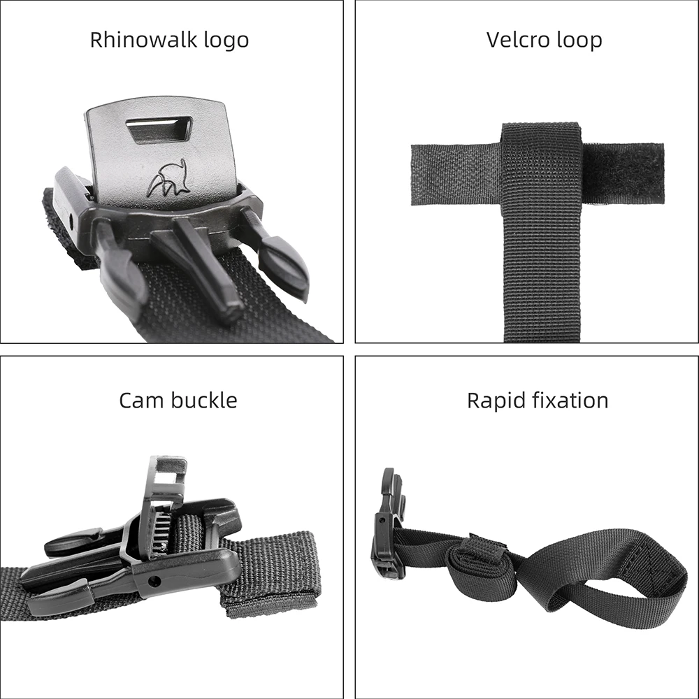 Correas exclusivas Rhinowalk 2 uds para MT2335 MT4026/4045/4060/4080 MTR4001 MT20450 tamaño ajustable estable firme rápido conveniente