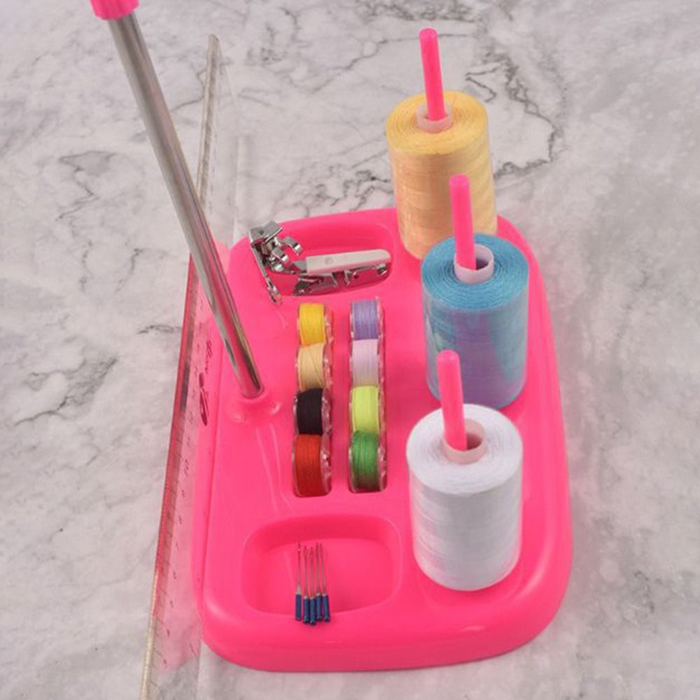 Machine Tools 3 Spool For Home Sewing Thread Holder Sewing Accessories Sewing Machine Thread Organizer Embroidery Wire Rack