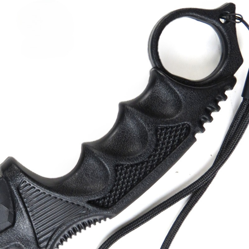 23cm/9.06in CS Game Peripheral Models Karambit Plastic Claw Knives Toys Weapons Props Collectible Ornaments Models Uncut Blades