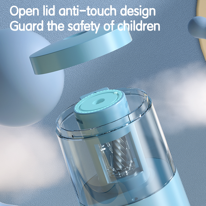 Deli Electric Pencil Sharpener Multi-Pen Dual Power Safety Protection Alloy Steel Roller Blade Pencil Sharpener School Supplies