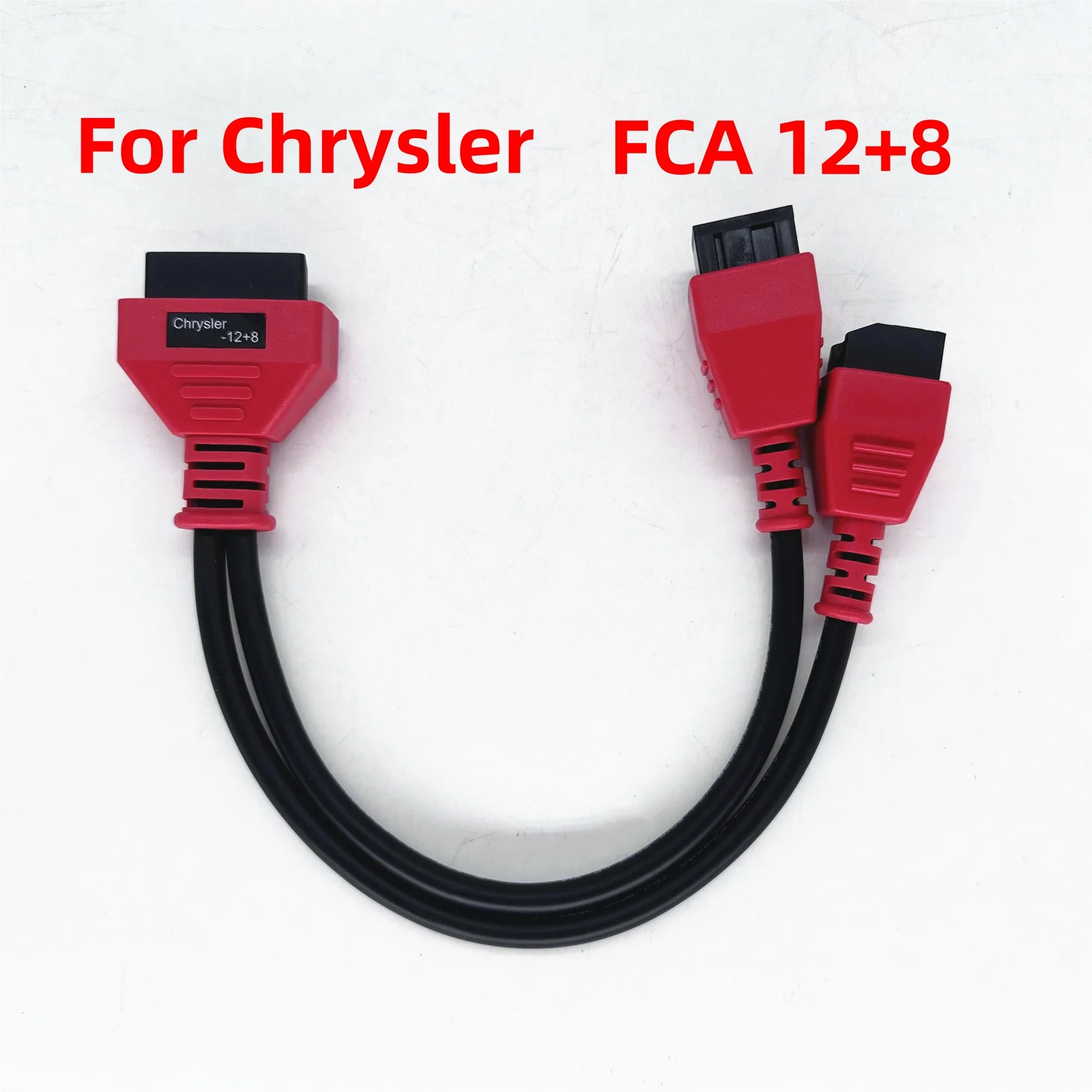 Para chrysler fca 12 + 8 adaptador conector cabo punnótico para jeep para dodge para fiat trabalho em maxisys/im608/lanche x431v