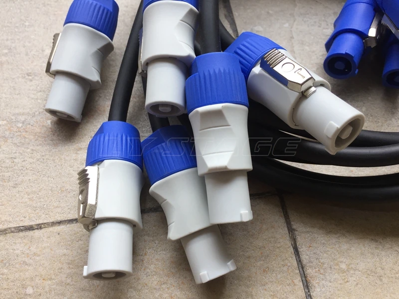 1-10M AC Power Cable for Beam Moving Head Light Beam 5R/7R Moving Head Light Extension Powercon Cable
