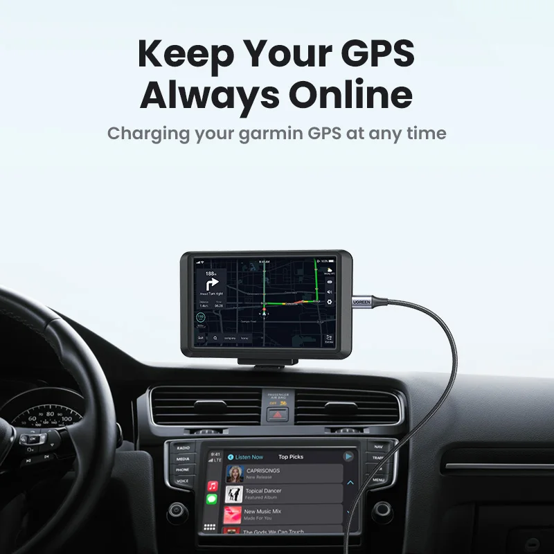 Ugreen Mini USB Cáp Mini USB To USB Dữ Liệu Nhanh Cáp Sạc Cho MP3 MP4 Người Chơi DVR Xe Ô Tô GPS Kỹ Thuật Số camera HDD Mini USB
