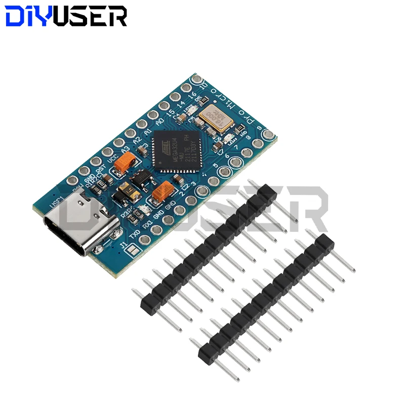 MICRO/MINI/TYPE-C USB ATMEGA32U4 Module 5V 16MHz Board For Arduino ATMEGA32U4-AU/MU Controller Pro-Micro Replace Pro Mini