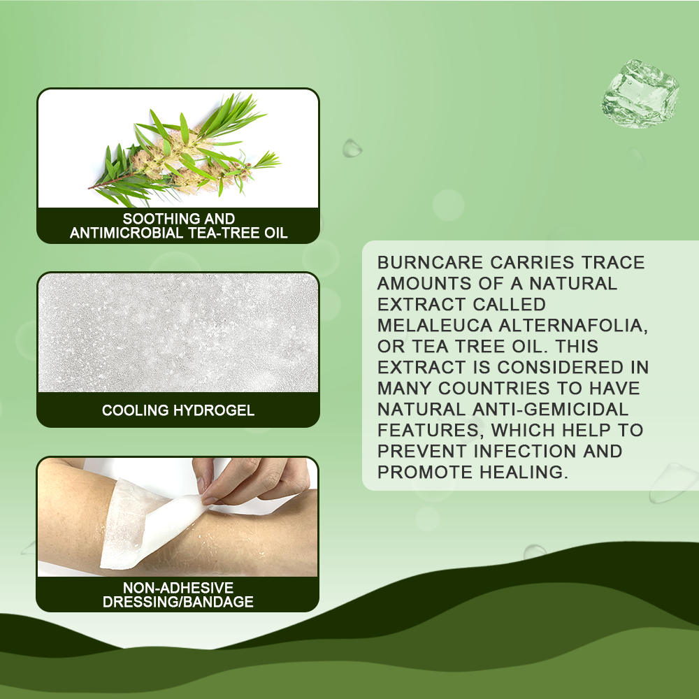 Гидравлический гель для лечения травм, 4 х4 дюйма