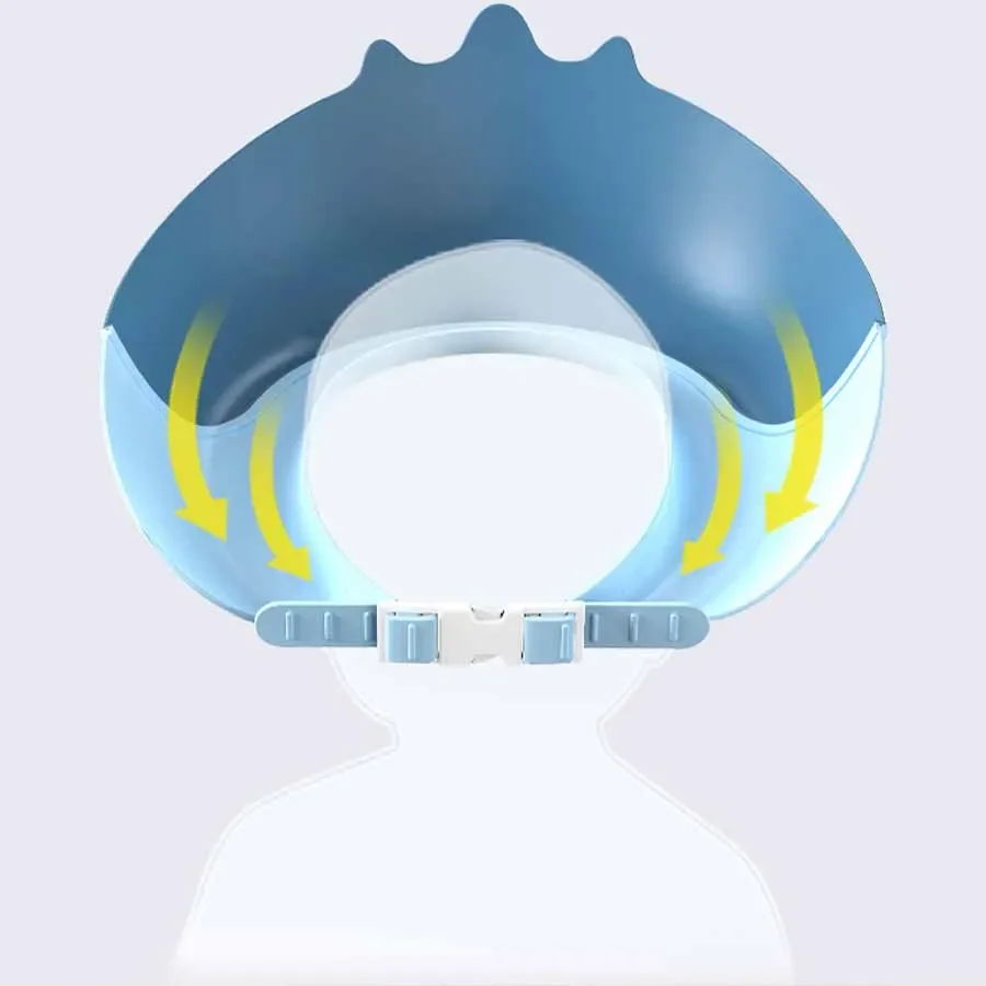 Kinderen Douche Shampoo Hoed Zacht Verstelbare Waterdichte Wassen Haar Hoed voor Kinderen Oor en Oog Veilige Bescherming Babyshampoo Cap