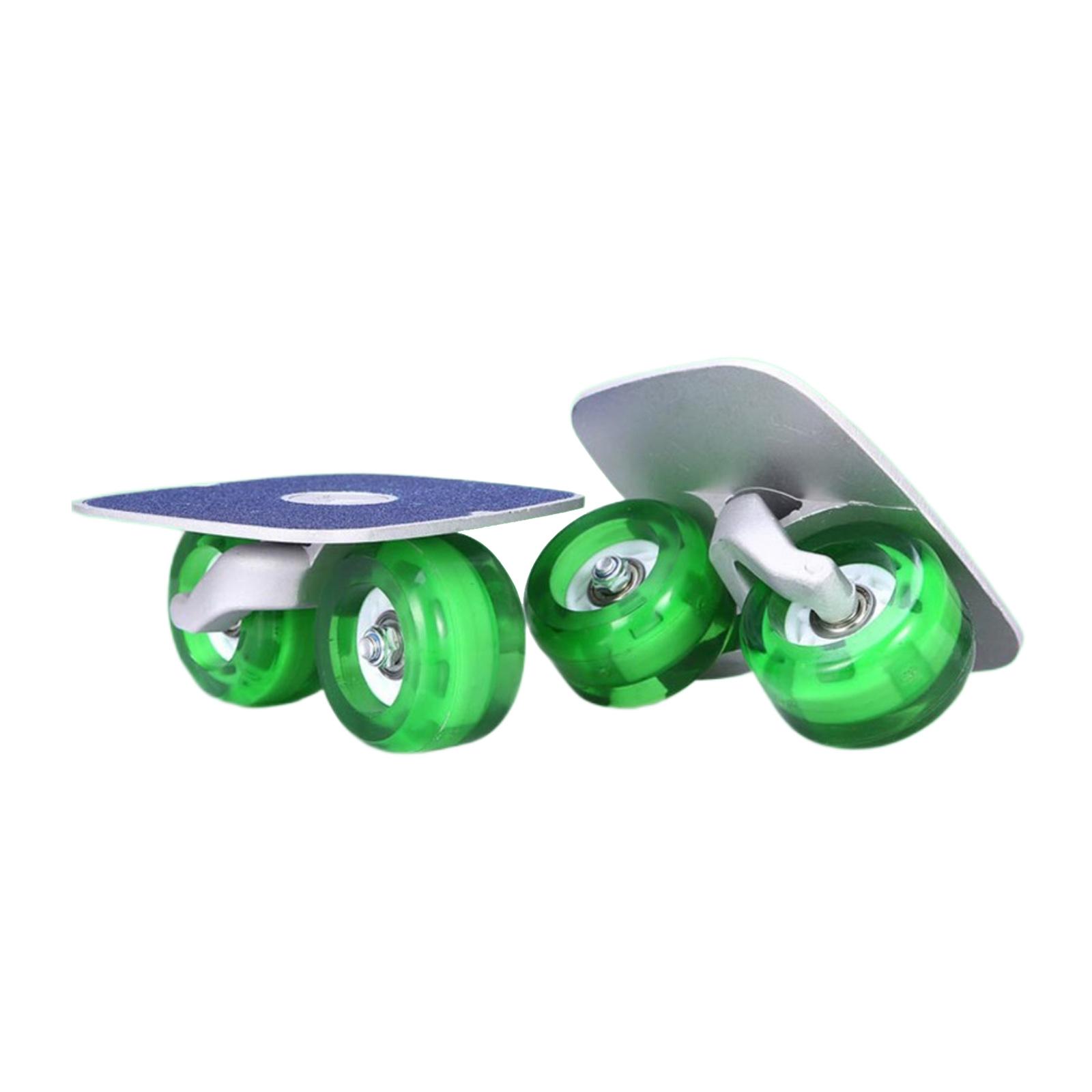 Tragbare Roller Straße Drift Skates Platte Mini Split Skateboard Shoese Erwachsene