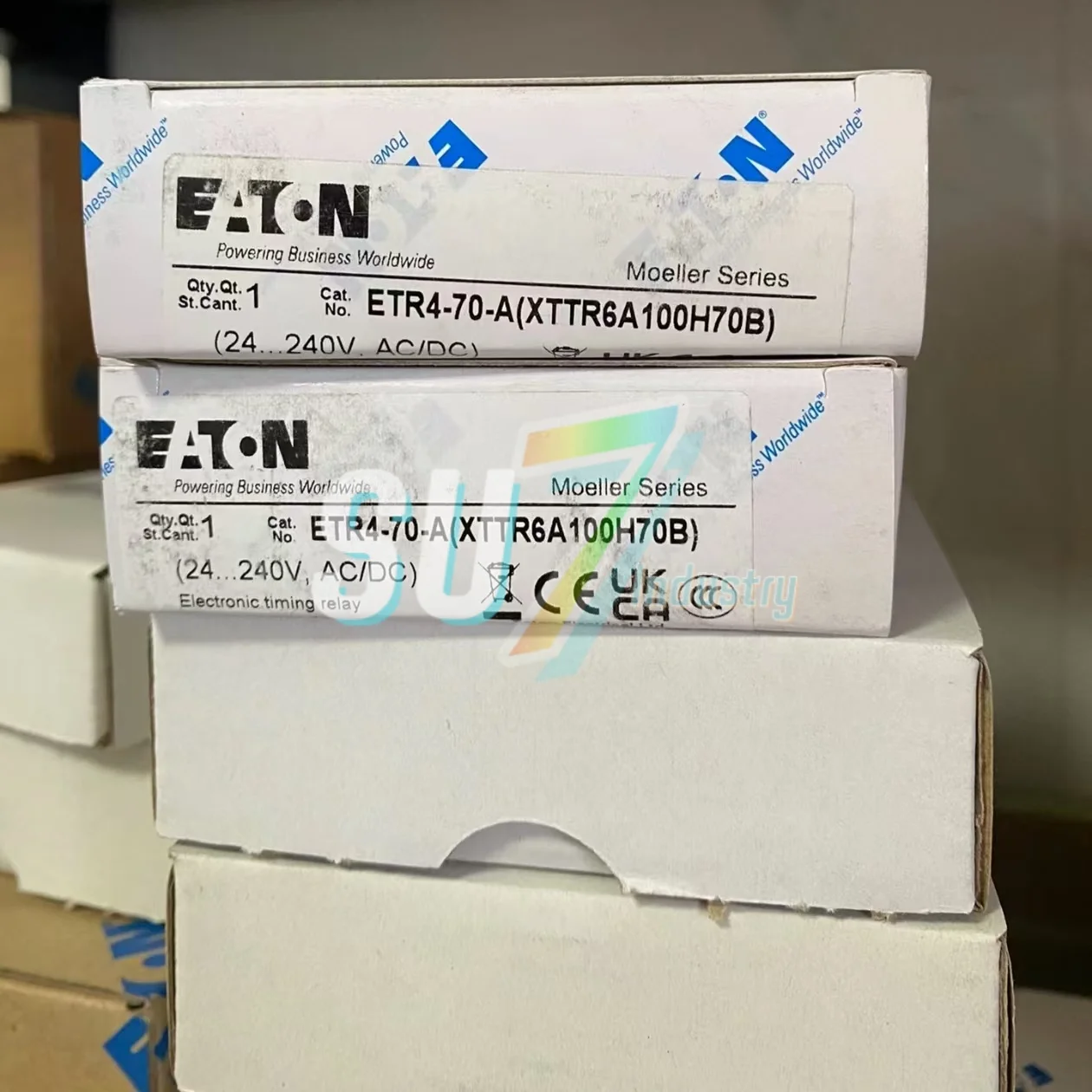ETR4-70-A ETR4-11-A ใหม่ในรีเลย์เวลาโกดัง