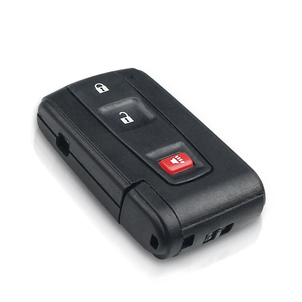KEYYOU For Toyota 2004 2005 2006 2007 2008 2009 Corolla Verso Camry 2 Buttons Car Key Case Replacement Smart Key