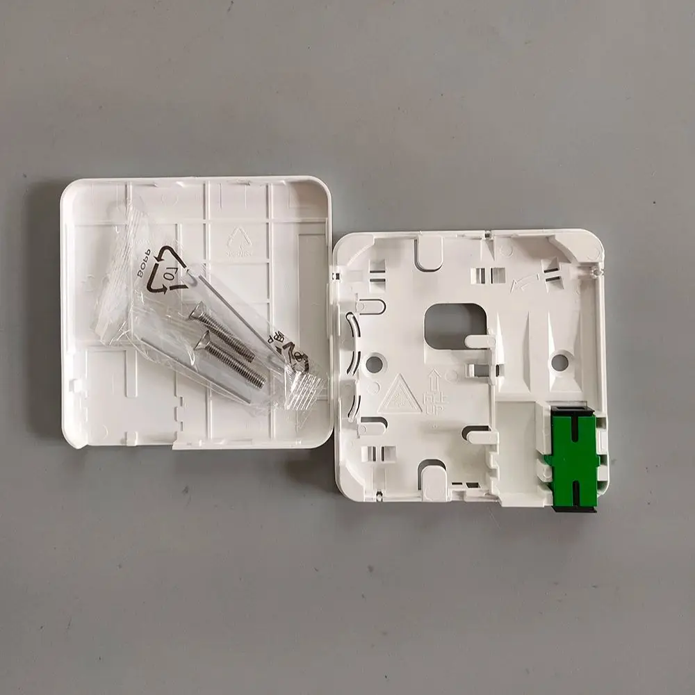 FTTH Fiber Access Box SC-Adapter mit Pigtail-Wandmontage 2120-T-1 Frontplatten-Verkabelungsgehäuse
