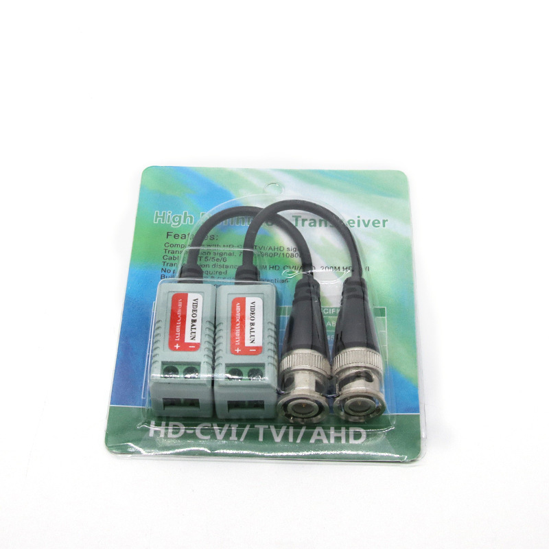Hd CVI/TVI/AHD Video Balun Transceiver Voor CCTV-beveiligingscamera