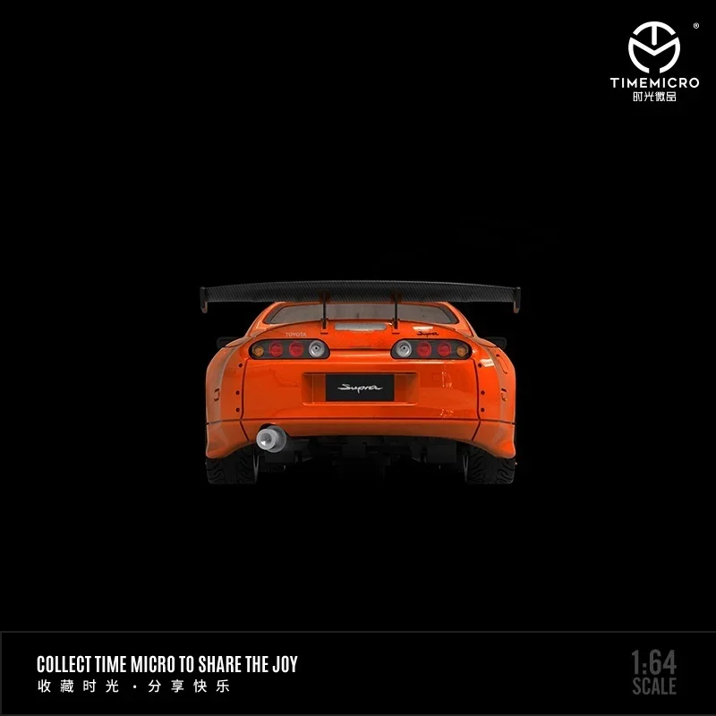 B-M TimeMicro 1:64 Supra A80Z Fast & Furious Paul Walker theme painted alloy model