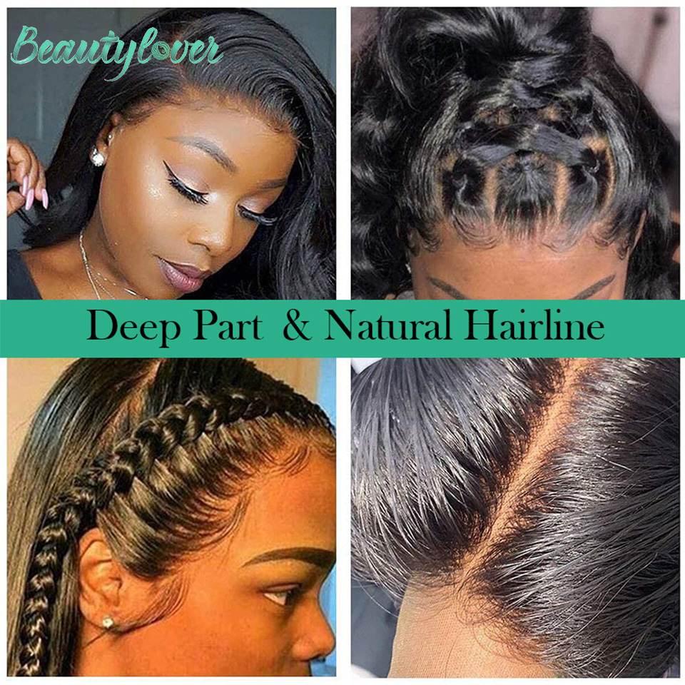 24 26 インチストレート 13 × 6 レースフロントブラジル人毛事前摘み取られた透明レースフロントのみ 2 × 6 Hd レース閉鎖人毛