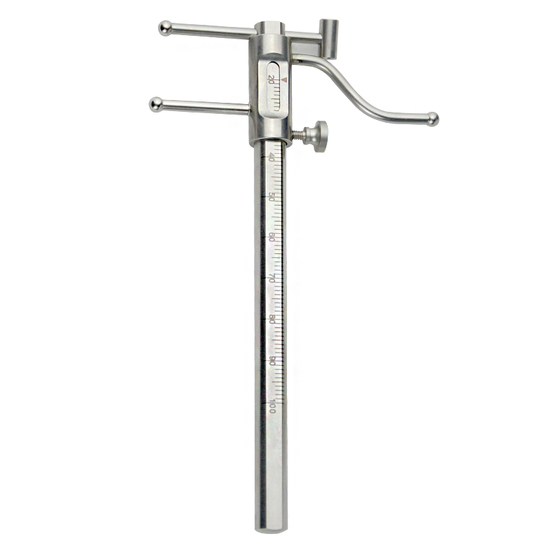 歯科インプラント測定ゲージ、歯科用スライディングキャリパー、歯科矯正チンインジケータ、定規、VDO定規、1個