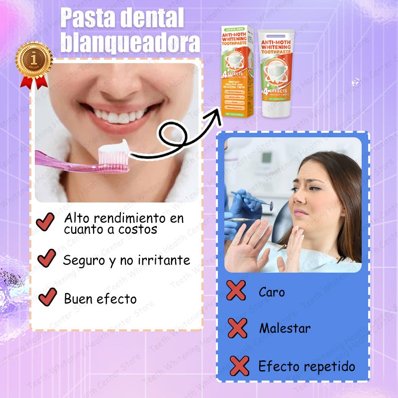98% de tasa de recambio, puedes tener dientes saludables sin limpieza de dientes, recomendado por dentistas