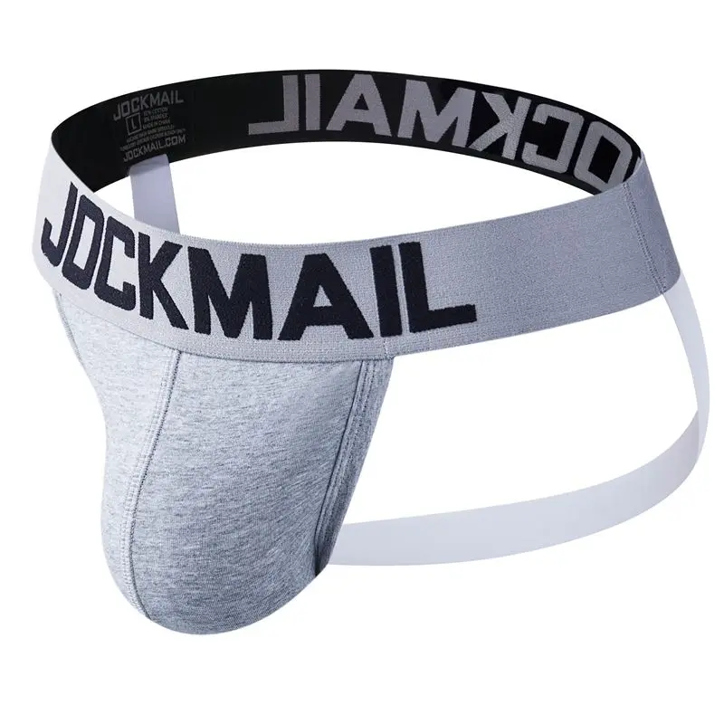 JOCKMAIL Männer LowRise Anga Hombre Sexy Unterwäsche Slips Homosexuell Penis Pouch Wonderjock Bikini Unterwäsche Mann Suspensorium Tanga Dessous
