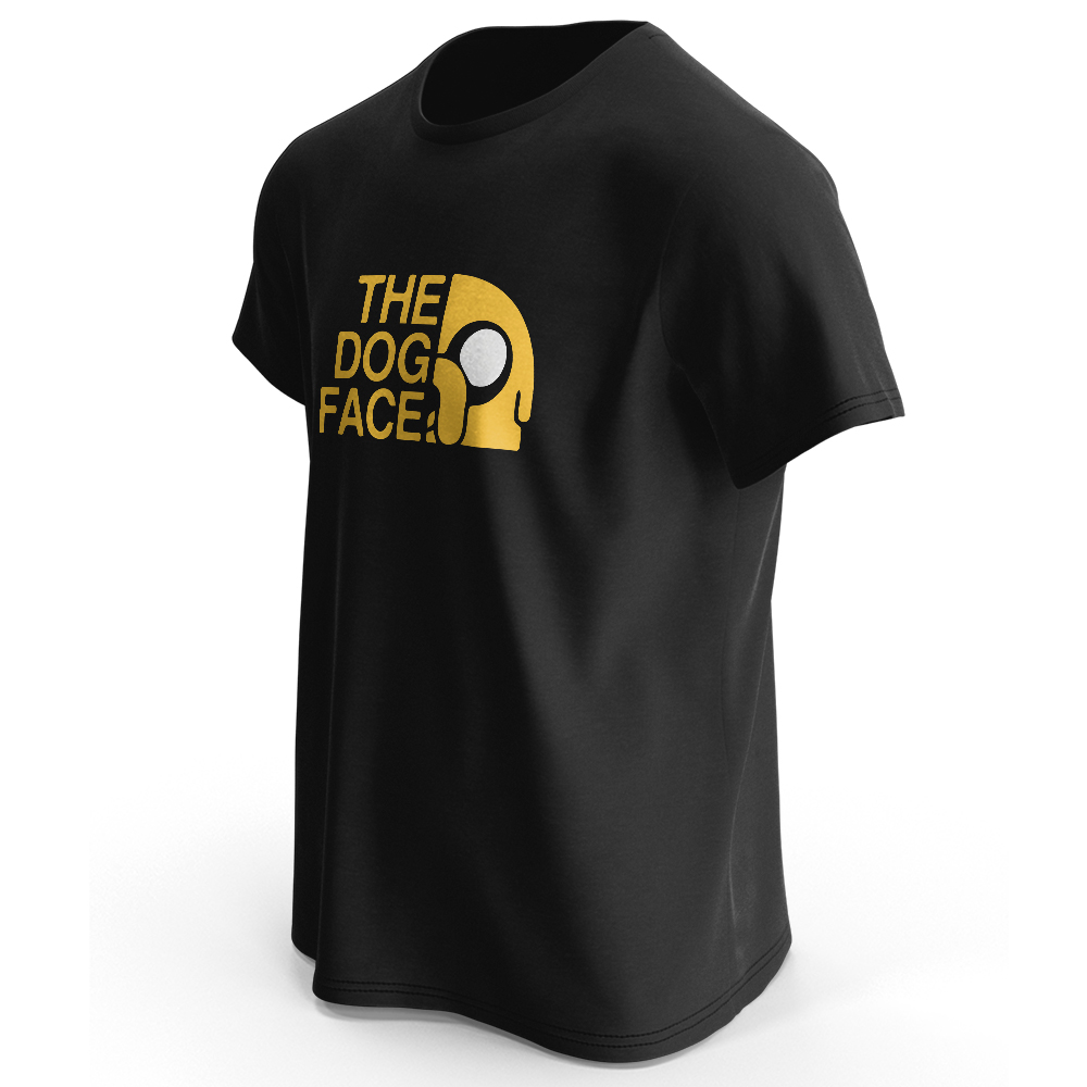 เสื้อยืดพิมพ์ลาย Jake The Dog เสื้อยืดลายกราฟิคขนาดใหญ่สำหรับผู้ชายและผู้หญิง