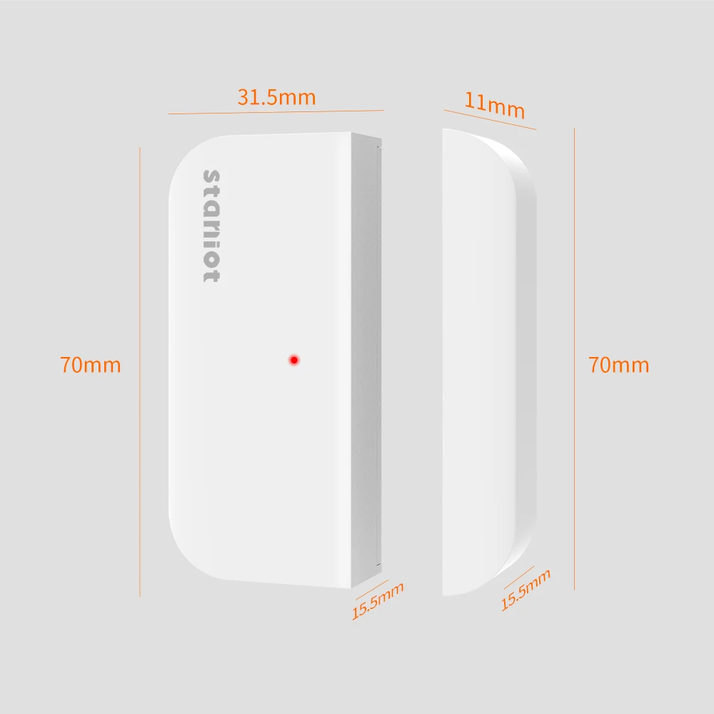 Staniot Tuya Door Sensor Smart Home Security Window Detector 5-Year Battery life Door Open Closed Magnetic Contact Sensor