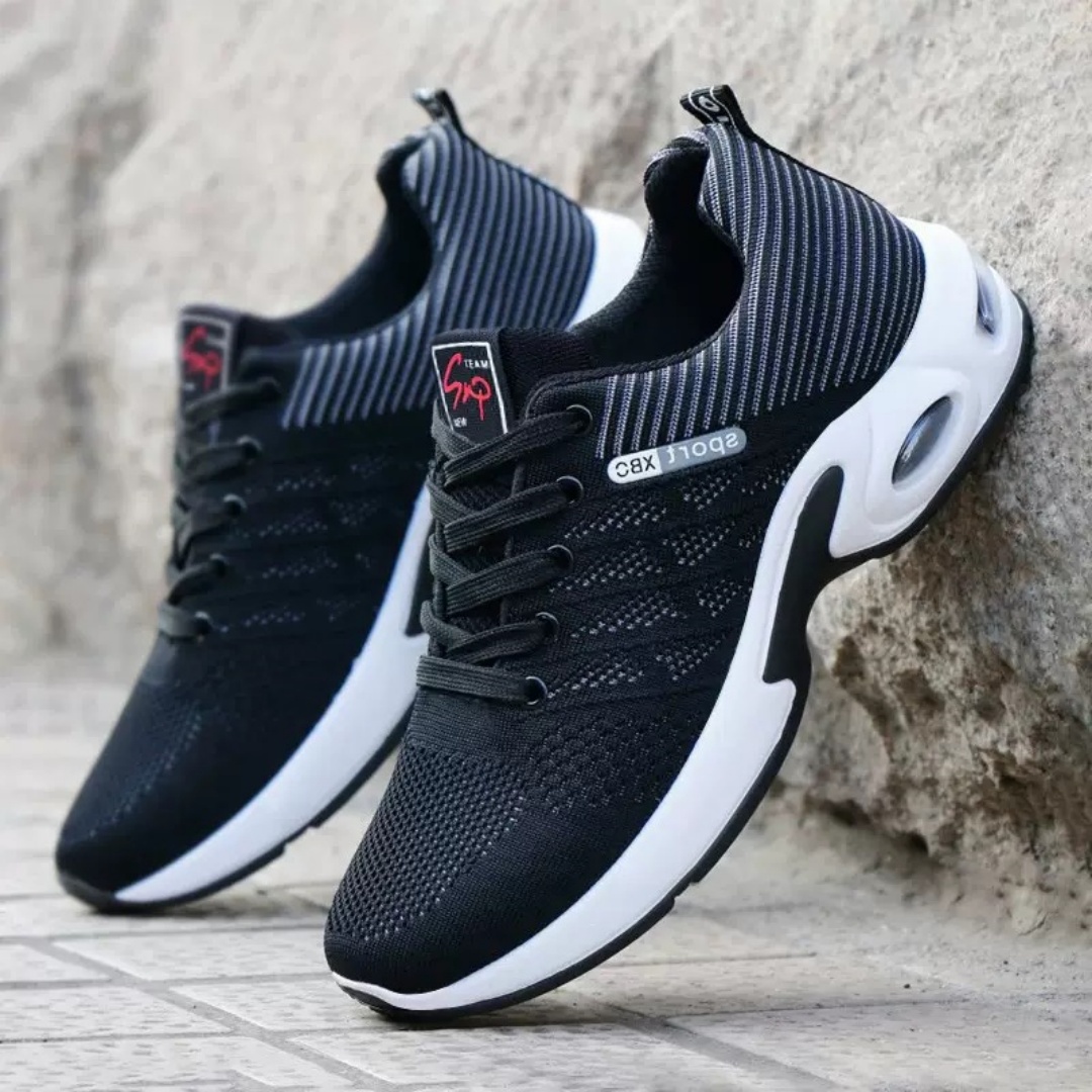 Мужские дышащие кроссовки на шнуровке, трендовая корейская легкая повседневная спортивная обувь, удобная новая версия