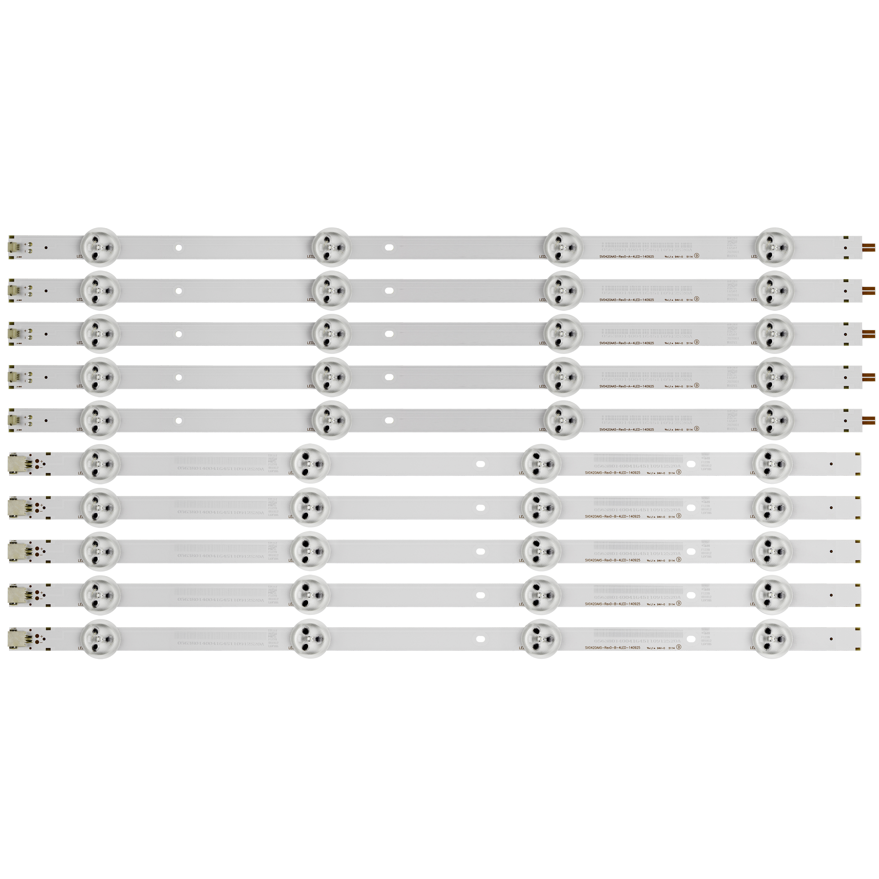 Лента светодиодной подсветки для Panasonic TX-42A400 TX-42AS500B TH-42A400E TX-42ASW504 TX-42AS520E TX42A400B TX42AS500 TX42AS500E