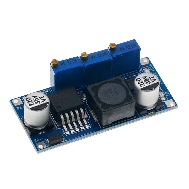 Módulo de fuente de alimentación LM2596 DC-DC CC CV, controlador LED, cargador de batería, ajustable LM2596S, voltaje de corriente constante