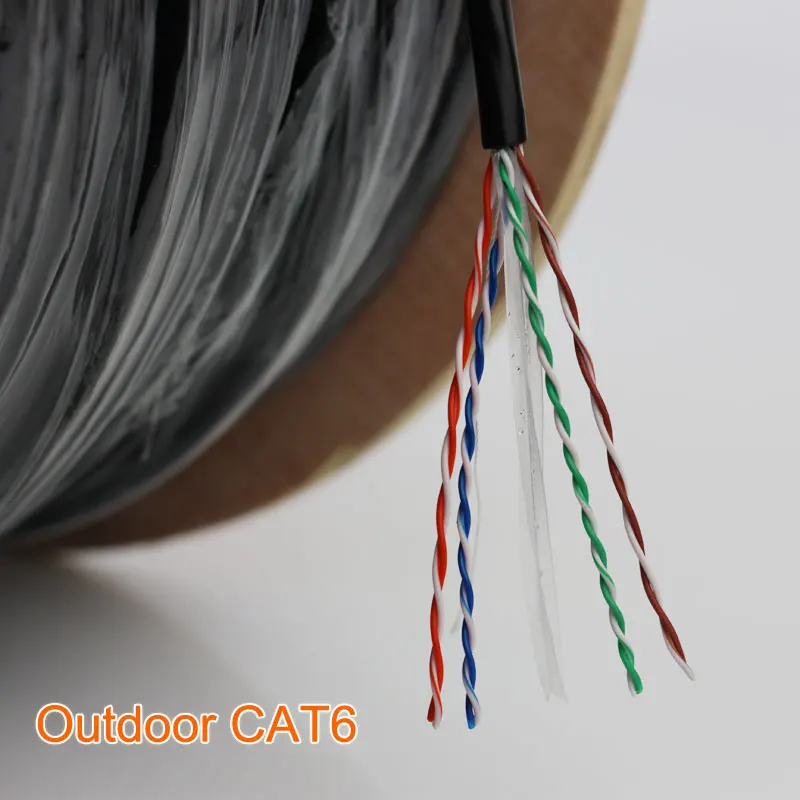 Сетевой Lan-кабель Cat6 305 м, 4 пары 23awg cat6 сетевой кабель