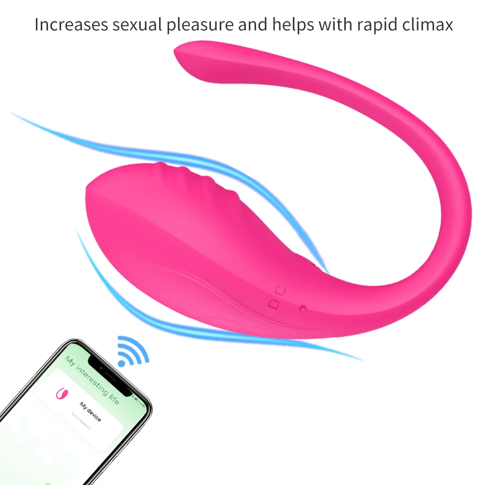 App di controllo wireless per donne Bluetooth Uovo vibrante Punto G Clitoride Masturbatore vaginale Mutandine Fidget Vibratore Giocattoli del sesso per coppia