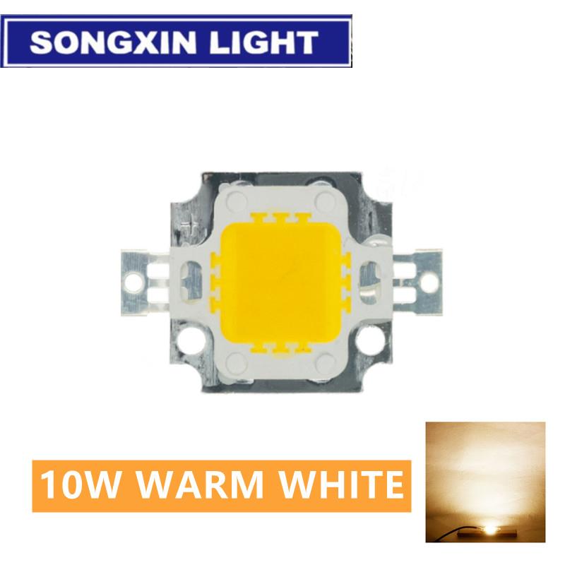 1PCS 10W 20W 30W 50W 100W Bianco/bianco caldo CHIP LED Integrato Perline Lampada Ad Alta Potenza 24*44mil 32V-34V 3200K-6500K 600-3000MA