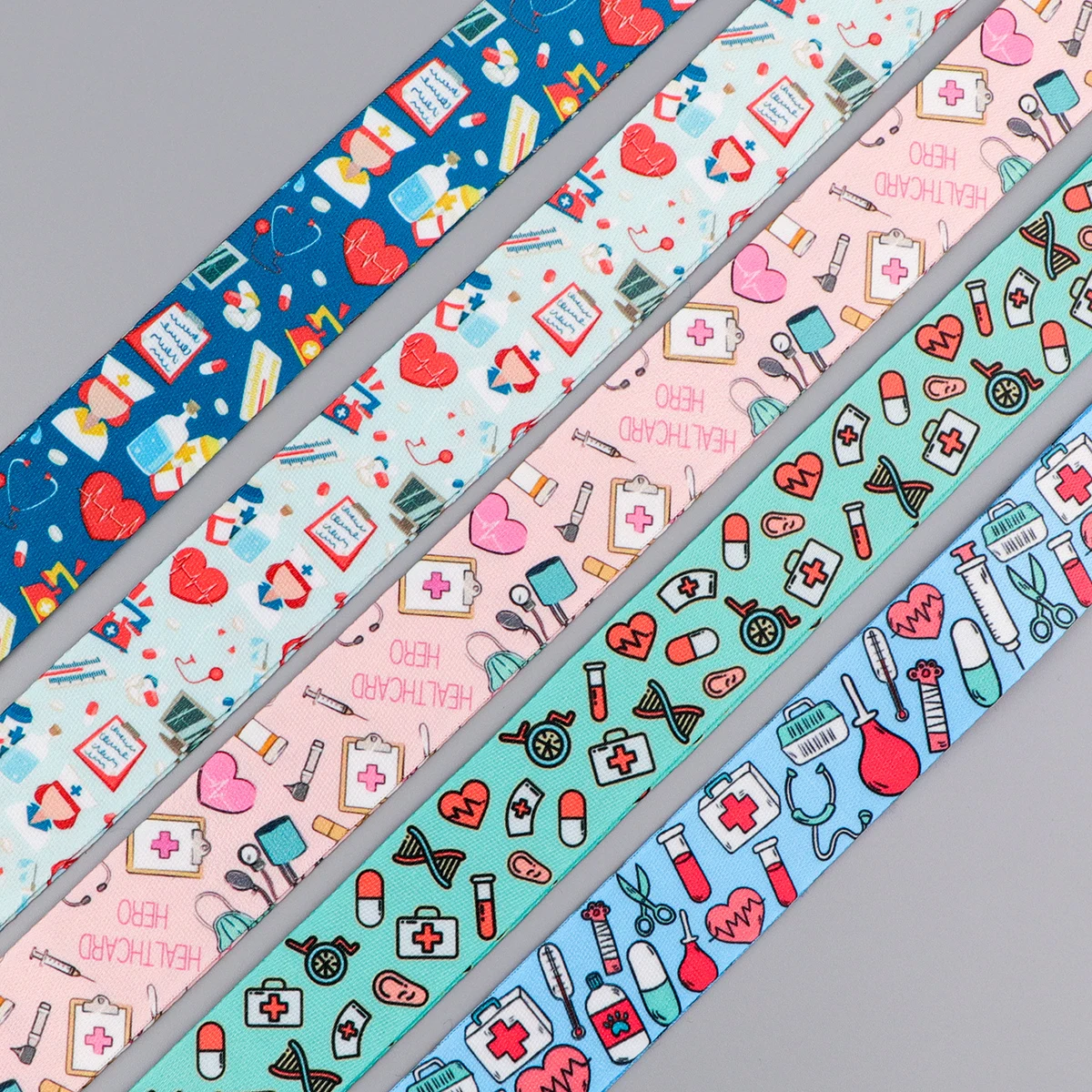 Medical Nurse Doctor Lanyards For Keys ID Card Gym Phone Straps USB Badge Holder DIY Hang Rope Neck Straps Anti-lost Lanyard
