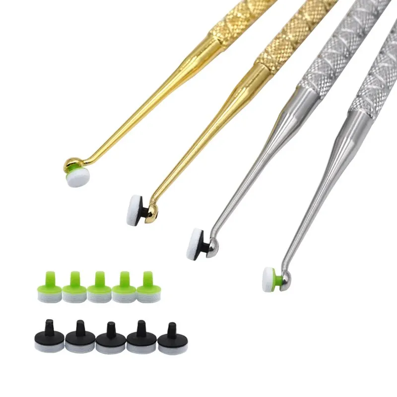 Kit de sortimento de suporte de resina de cura de luz composta dentária, ferramenta de resina composta anterior e posterior, kit de enchimento dentário