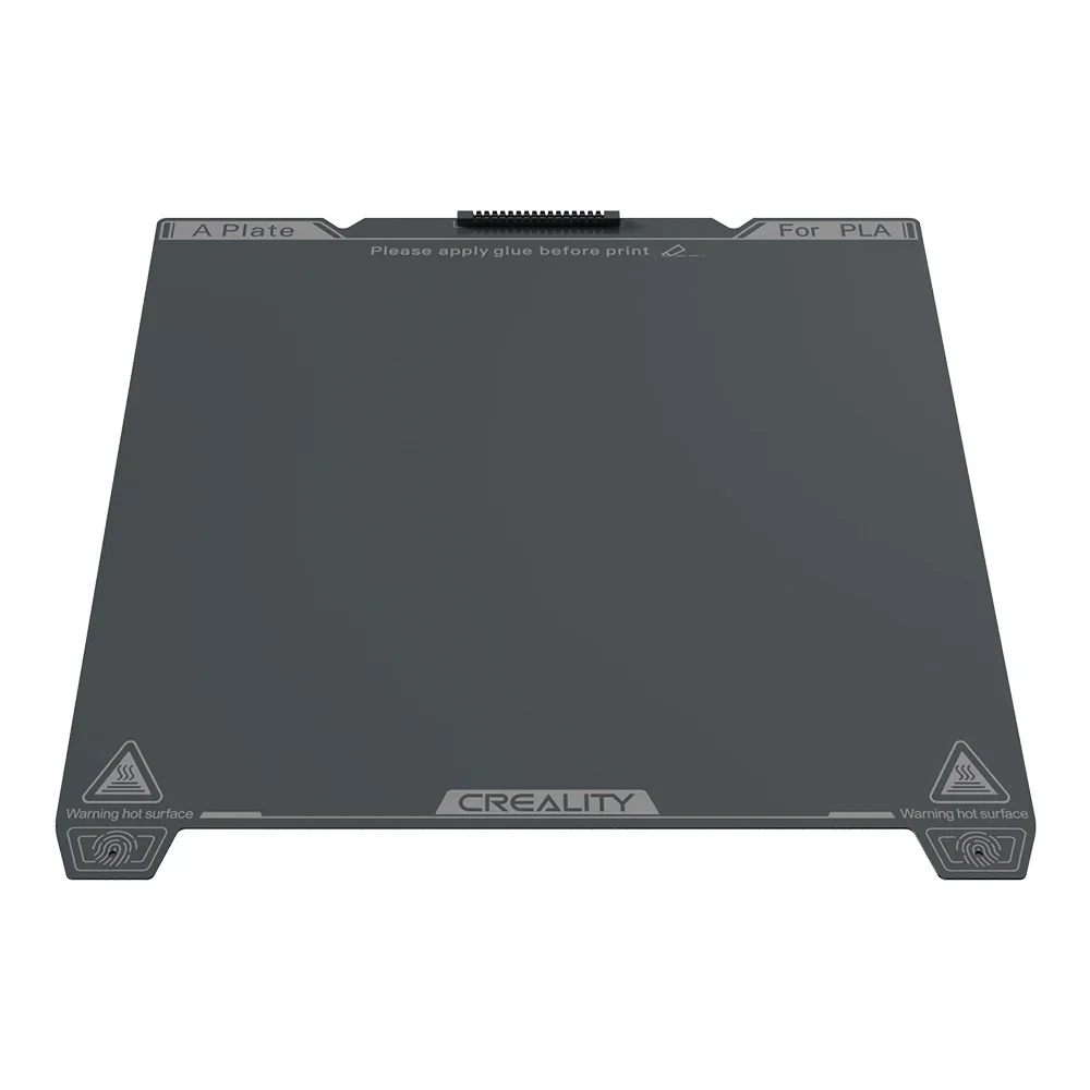 Creality-original k1c liso pei construir placa 235x235mm, etiqueta magnética sem macio, acessórios de impressora 3d