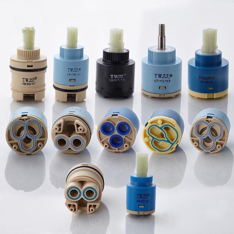 แตะผสมสูง SPOOL วาล์ว 25 มม./35 มม./40 มม.ก๊อกน้ําอุปกรณ์เสริมตลับเซรามิคก๊อกน้ําตลับหมึกผสมห้องครัวอ่างล้างหน้าฝักบัว