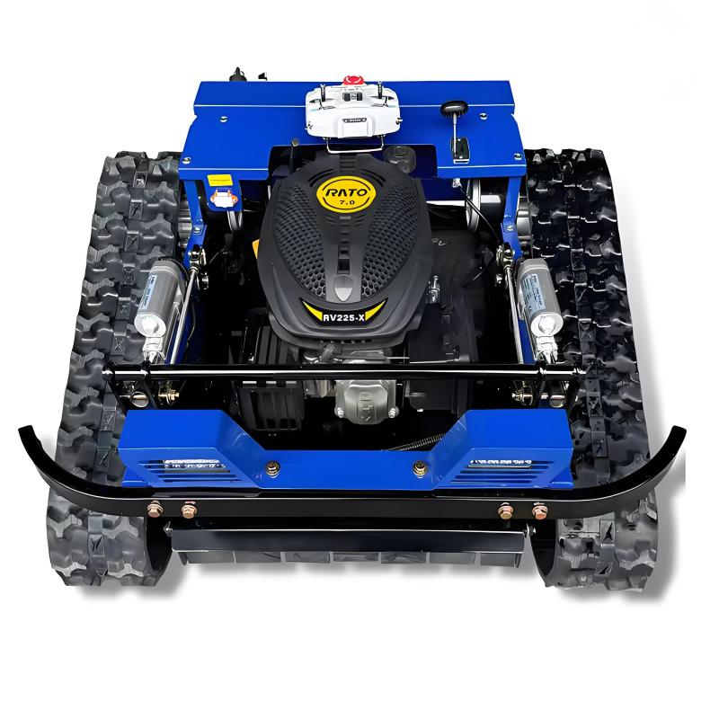 Maßgeschneiderter Raupen-Grasschneider, Rasenmäher, ferngesteuerter Rasenmäher, Roboter-Rasenmäher, CE/ISO-zertifiziert, Verkaufsgarten
