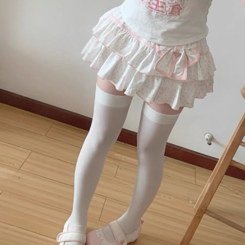 Deeptown Harajuku Y2k Лолита мини-юбка женская с бантом в японском стиле Kawaii плиссированные юбки милые торт с оборками многослойные юбки