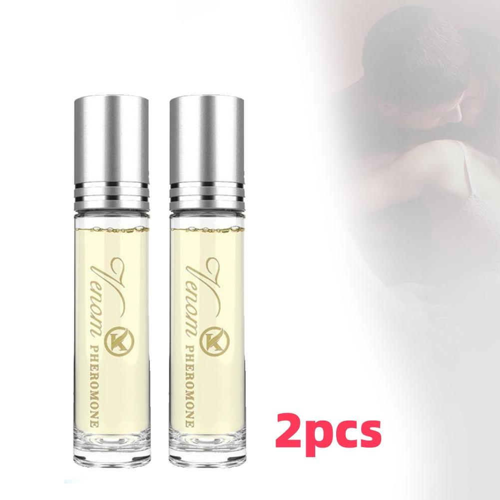 2 uds Perfume para hombres y mujeres Bola Perfume feromonas aceite esencial Perfume atrae el sexo opuesto fragancia duradera hombres mujeres