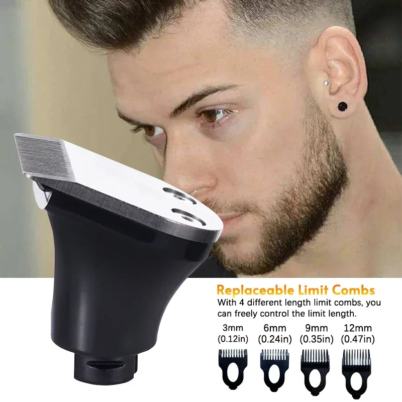 Thay Thế Điện Đầu Tỉa Lông Mũi Sideburns Dao Làm Sạch Da Mặt Bàn Chải Cọ Độc Lập Cắt Nổi Đầu