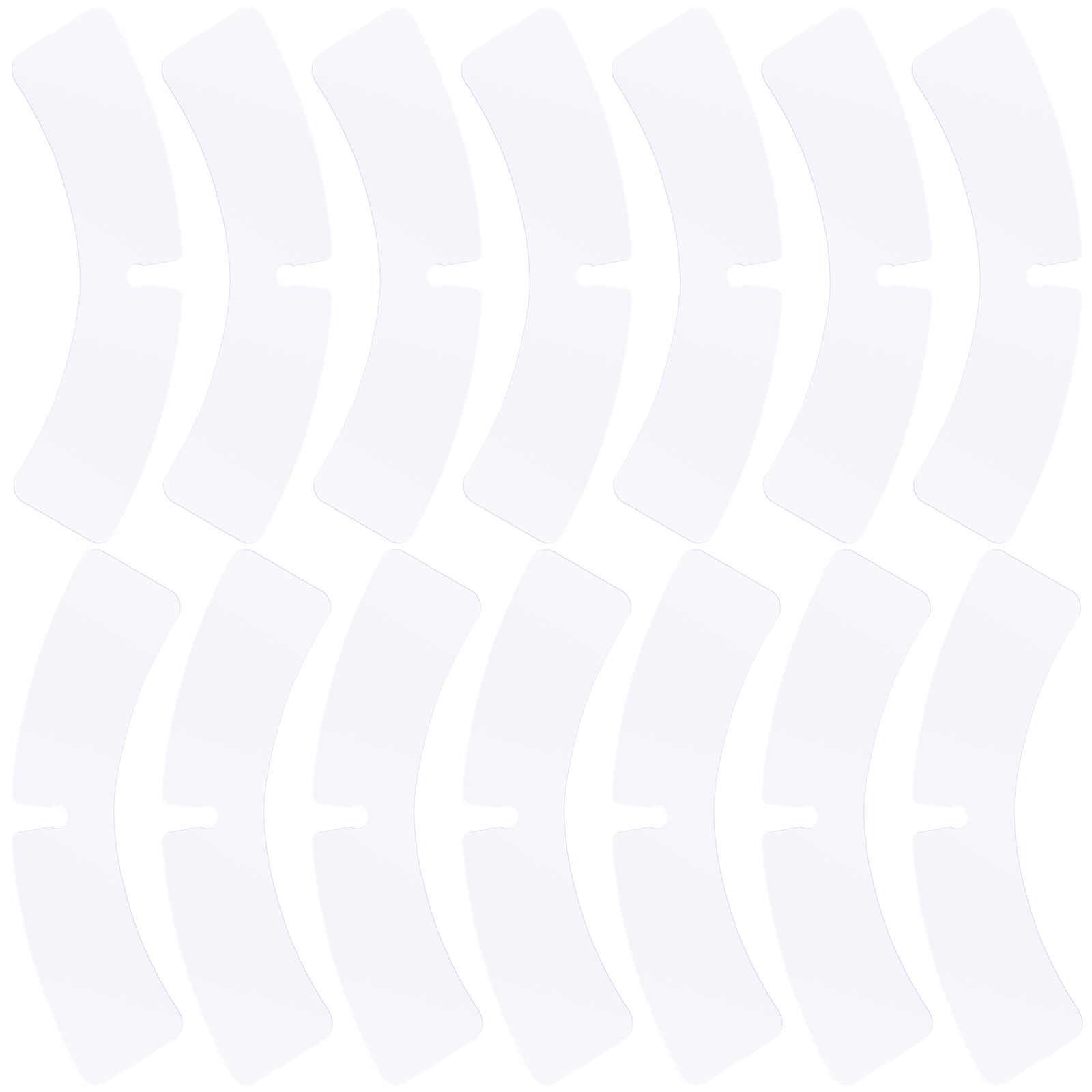 Collar Support Piece Stays Plastic for Men Supplies Mens Shirts Dress Shaper Protectors Inserts Clothes Hanging Rack