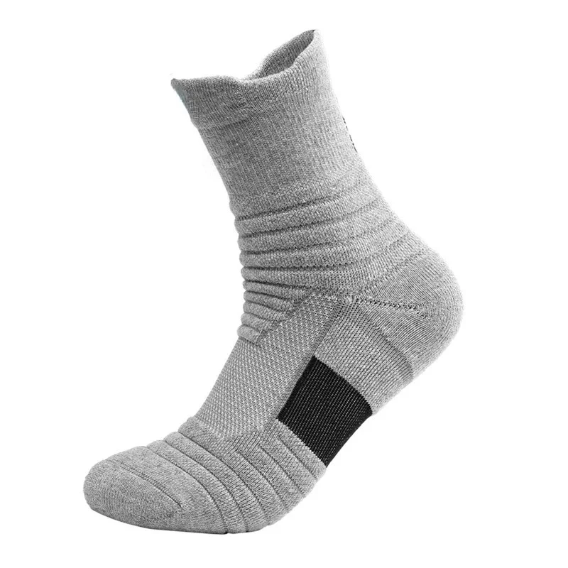 Calcetines de fútbol antideslizantes para hombre y mujer, calcetín de algodón, tubo corto y largo, calcetines deportivos de baloncesto, calcetines desodoros transpirables 39-45