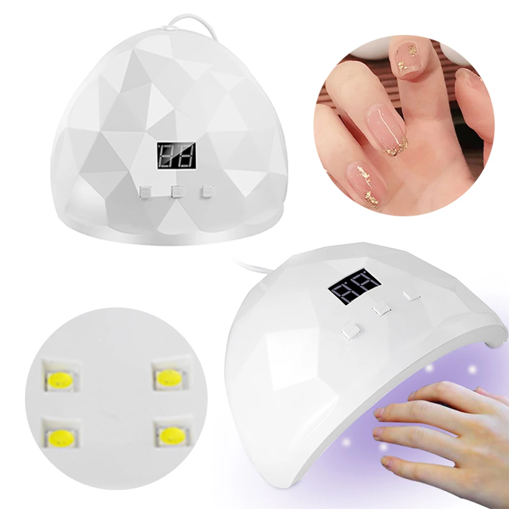 LULAA-Lámpara secadora de uñas de 88W, luz UV para uñas, protección de ojos, lámpara UV para uñas de Gel, esmalte de uñas en Gel, secador de curado, herramienta de salón para el hogar