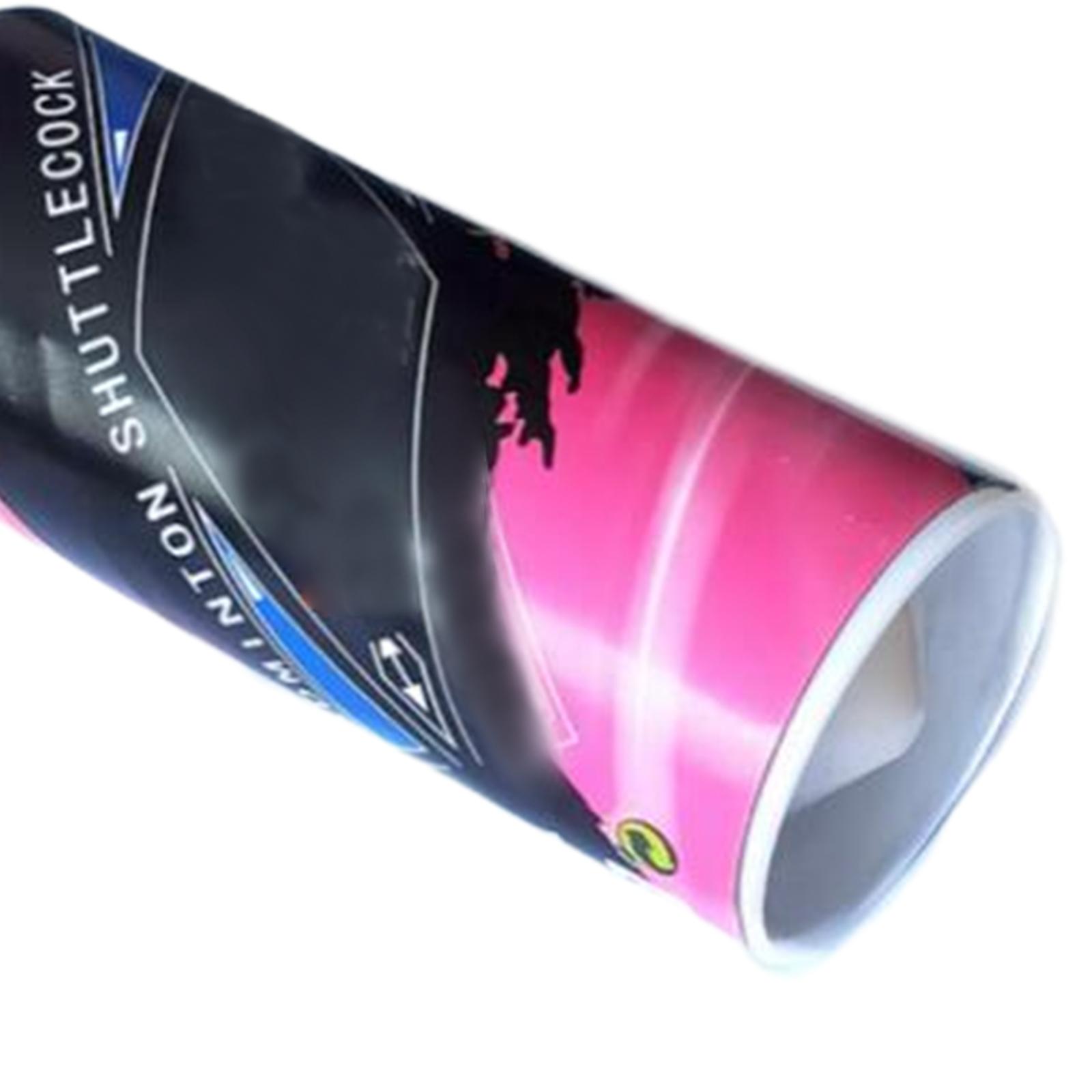 3x Badminton Shuttlecocks Professionele Witte Snelle Eendenveren Badmintonbal Voor Speltraining Sportbeoefening Jeugd