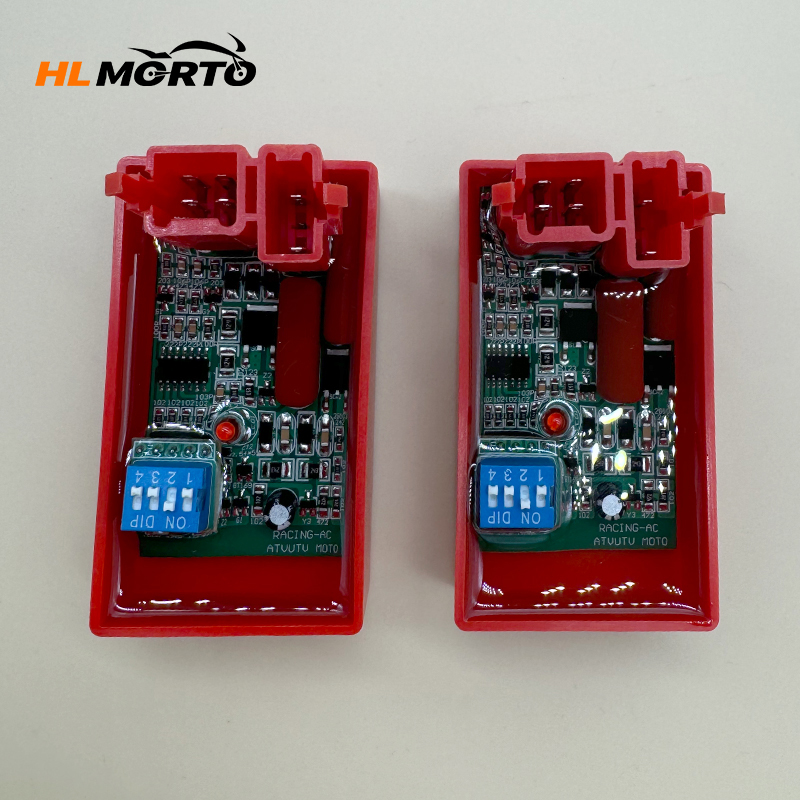 Motorrad RACING AC CDI Mit DIP Schalter Für AKT125 RX125 Cdi FT125 FT150 CG125 Cdi Racing SBR150 4000-12000RPM AC 6PIN CDI EINHEIT