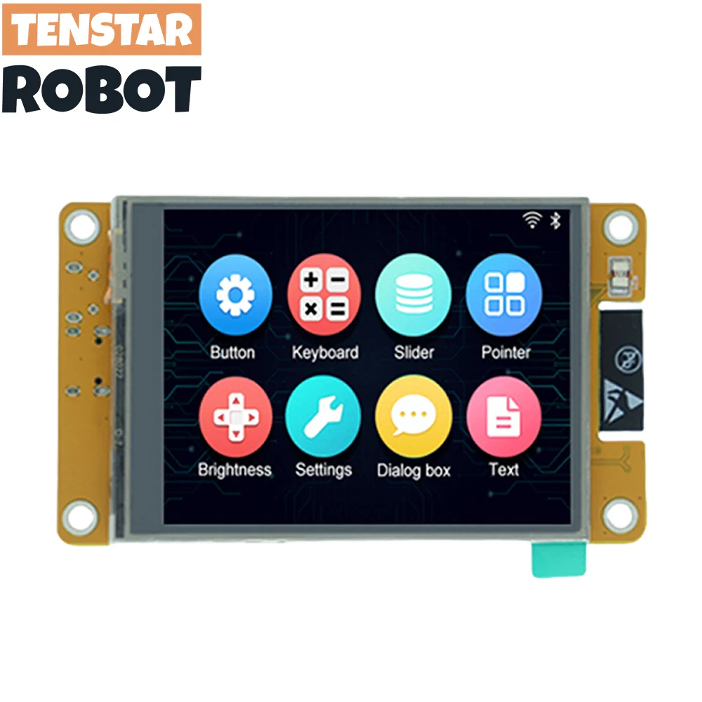 Placa de desarrollo TENSTAR ESP32 con LCD de 2,8 pulgadas LVGL WIFI y Bluetooth 240*320 módulo TFT de pantalla inteligente con WROOM táctil