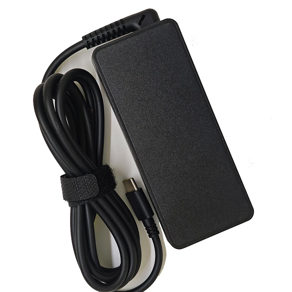 65W 20V 3.25A USB Type-C AC แล็ปท็อปอะแดปเตอร์ชาร์จไฟสําหรับ Lenovo Thinkpad X1 คาร์บอนโยคะ X270 X280 T580 p51 P52s e480 E470
